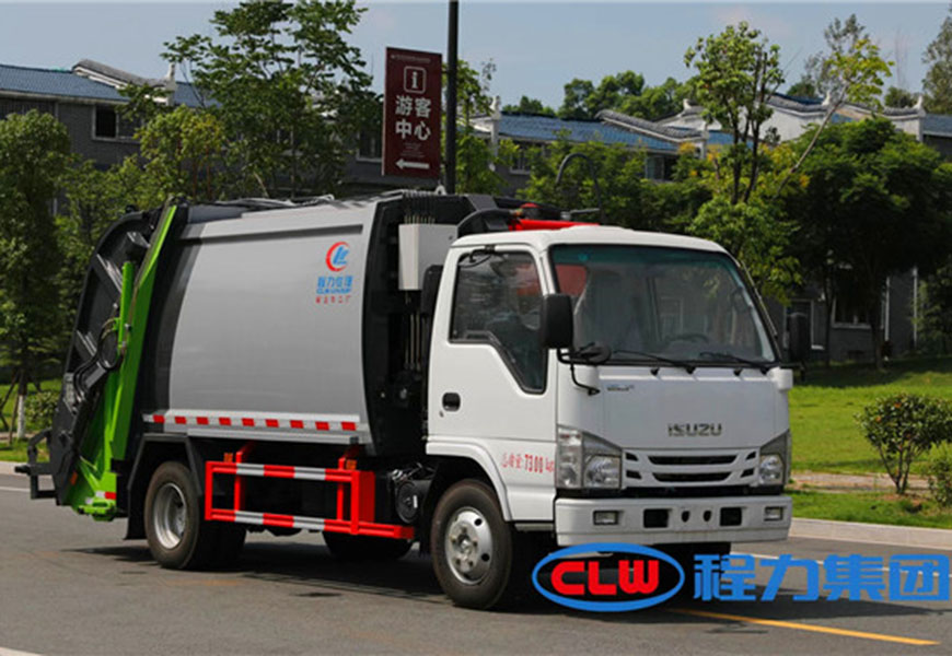 五十鈴6方壓縮垃圾車(chē)